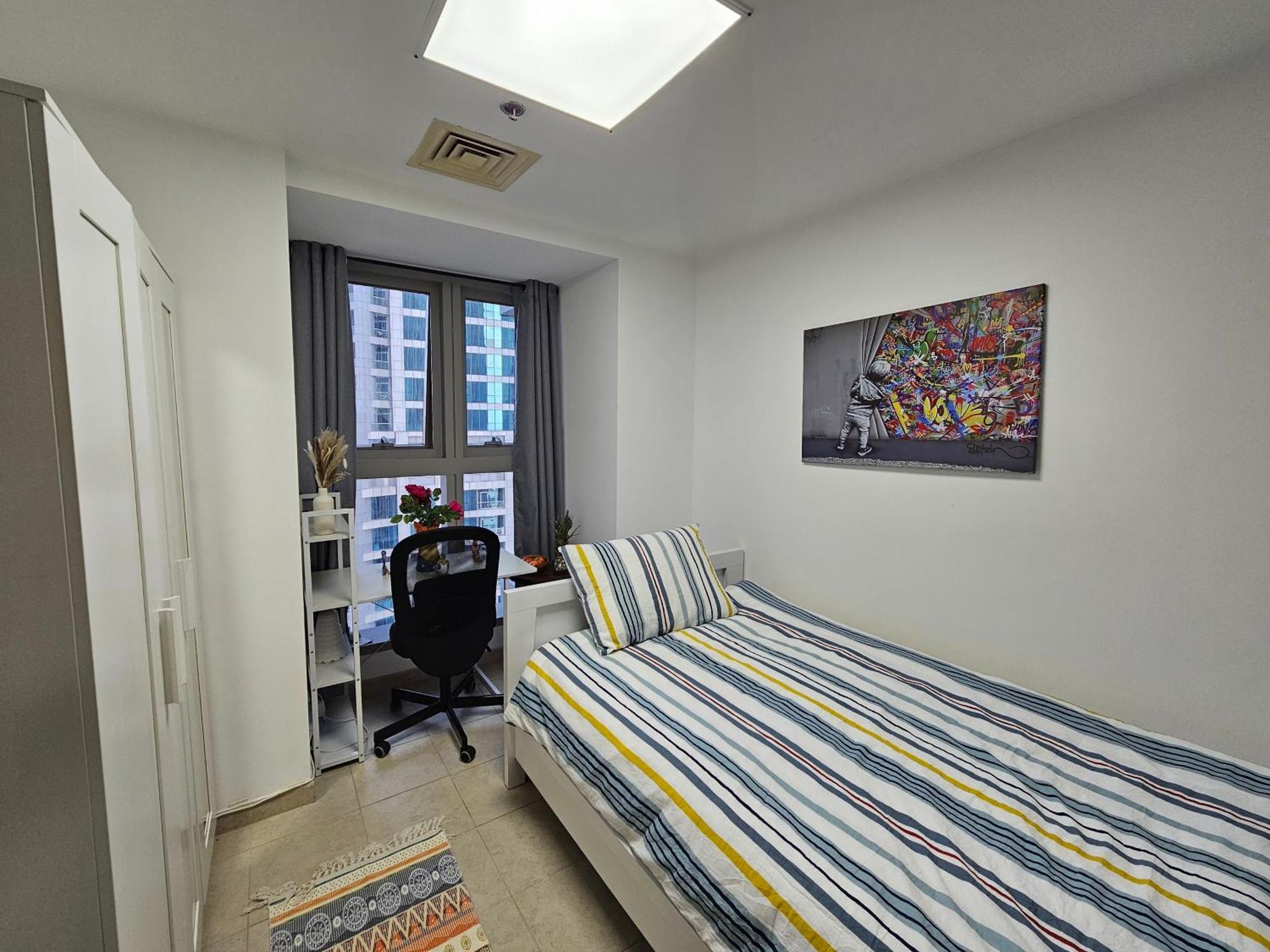 Super Host At Highest Residential Tower In The World, Private Rooms In A Shared Apartment Dubai Ruang foto