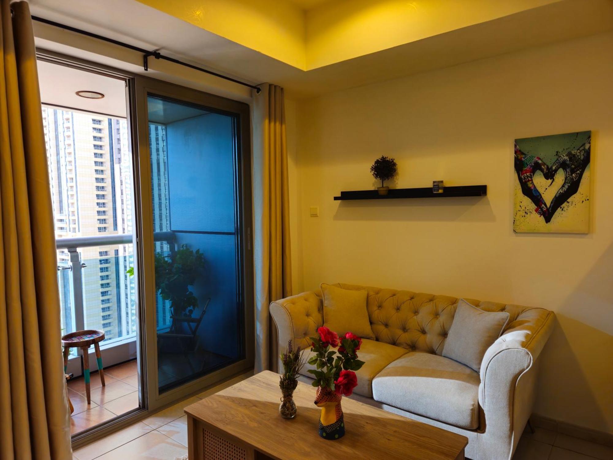 Super Host At Highest Residential Tower In The World, Private Rooms In A Shared Apartment Dubai Ruang foto