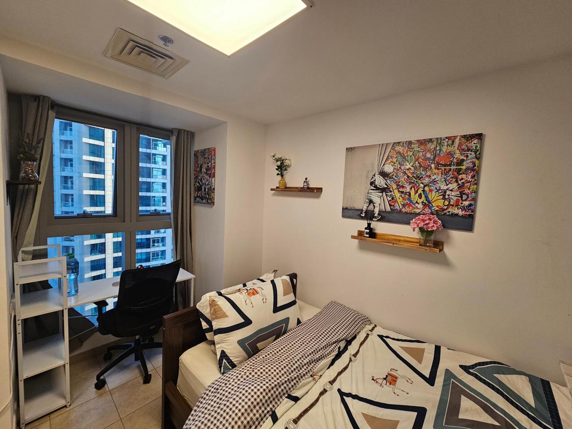 Super Host At Highest Residential Tower In The World, Private Rooms In A Shared Apartment Dubai Ruang foto